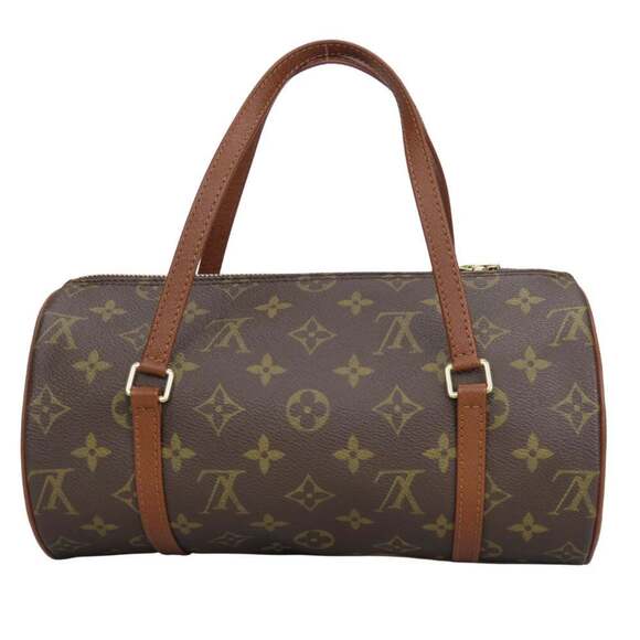 LOUIS VUITTON Authentic Brown Monogram Papillon 26 Bag - Picture 3 of 10